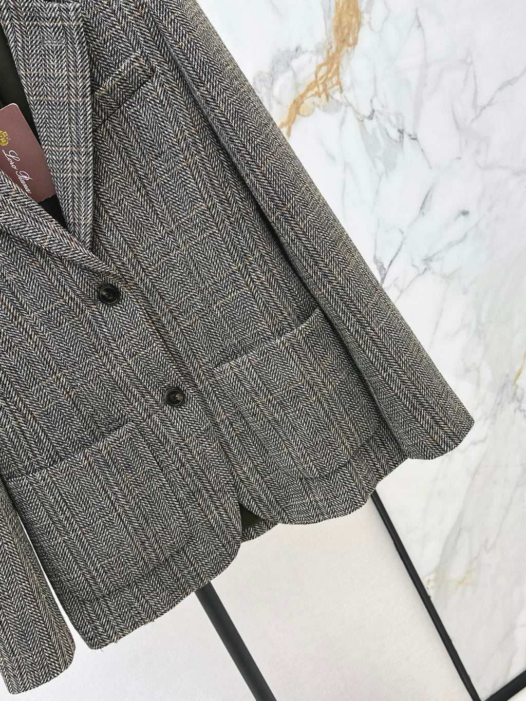 🔥Highest Quality🔥26FW New Oversized Herringbone Blazer 🤎