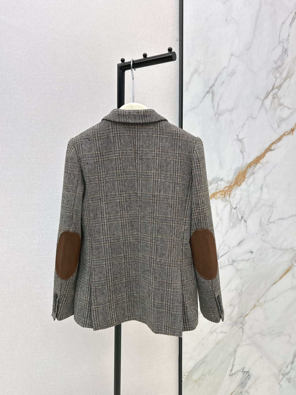 🔥Highest Quality🔥26FW New Oversized Herringbone Blazer 🤎