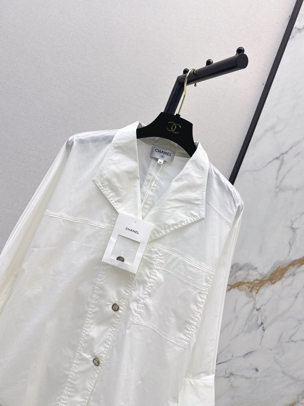 🔥Highest Quality🔥26FW New Collared Long-Sleeve Shirt 🤍