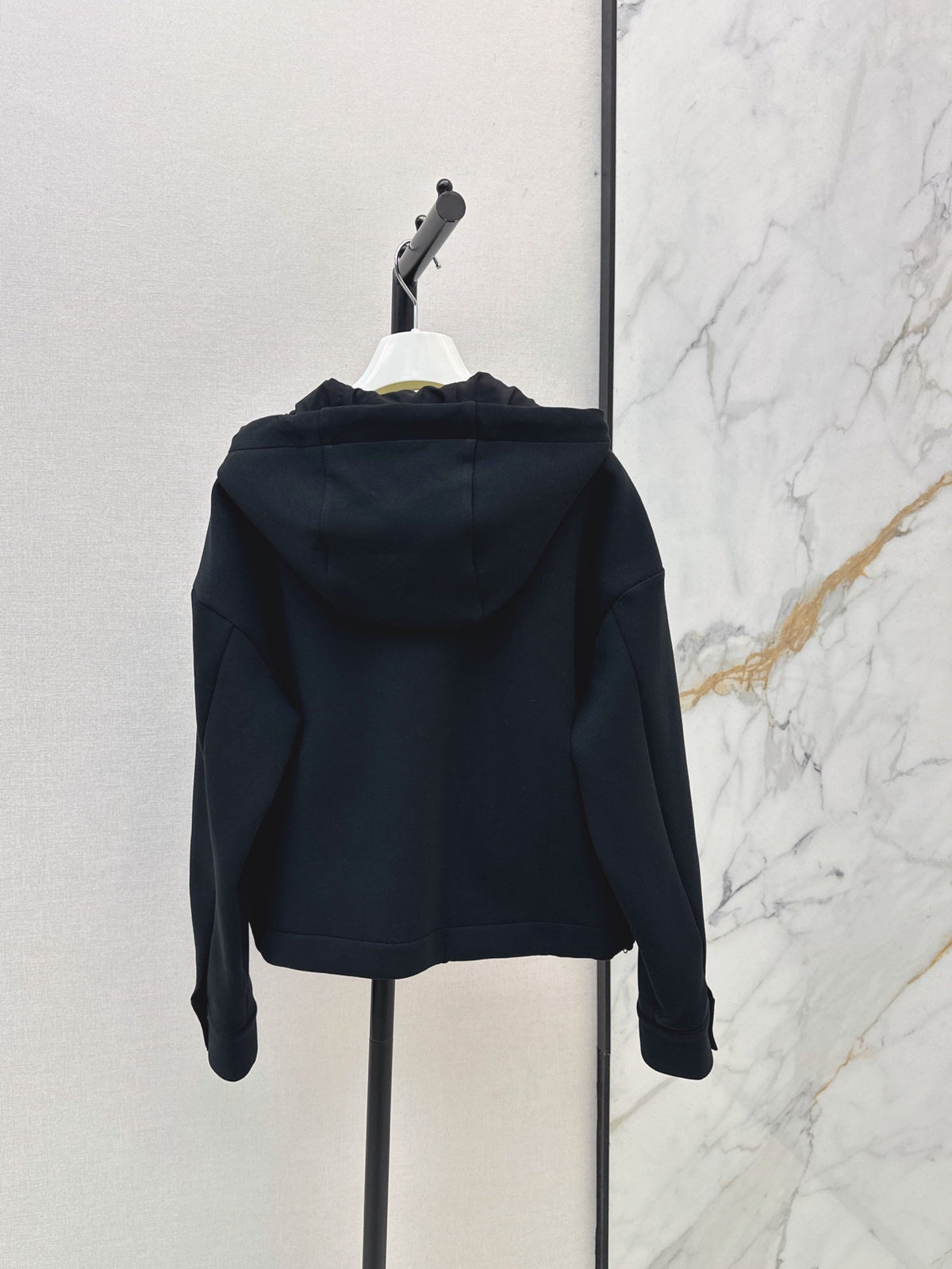 26FW New Logo-Embellished Hooded Jacket 🩶