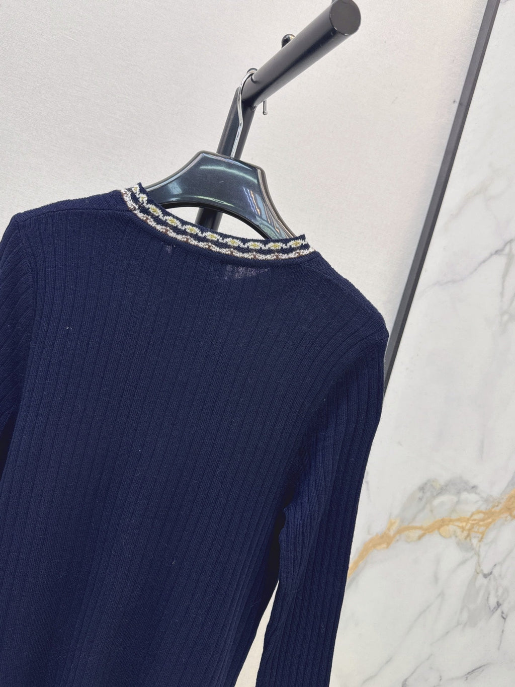 26FW New Slim-Fit Crew-Neck Knit Base Layer 🩶