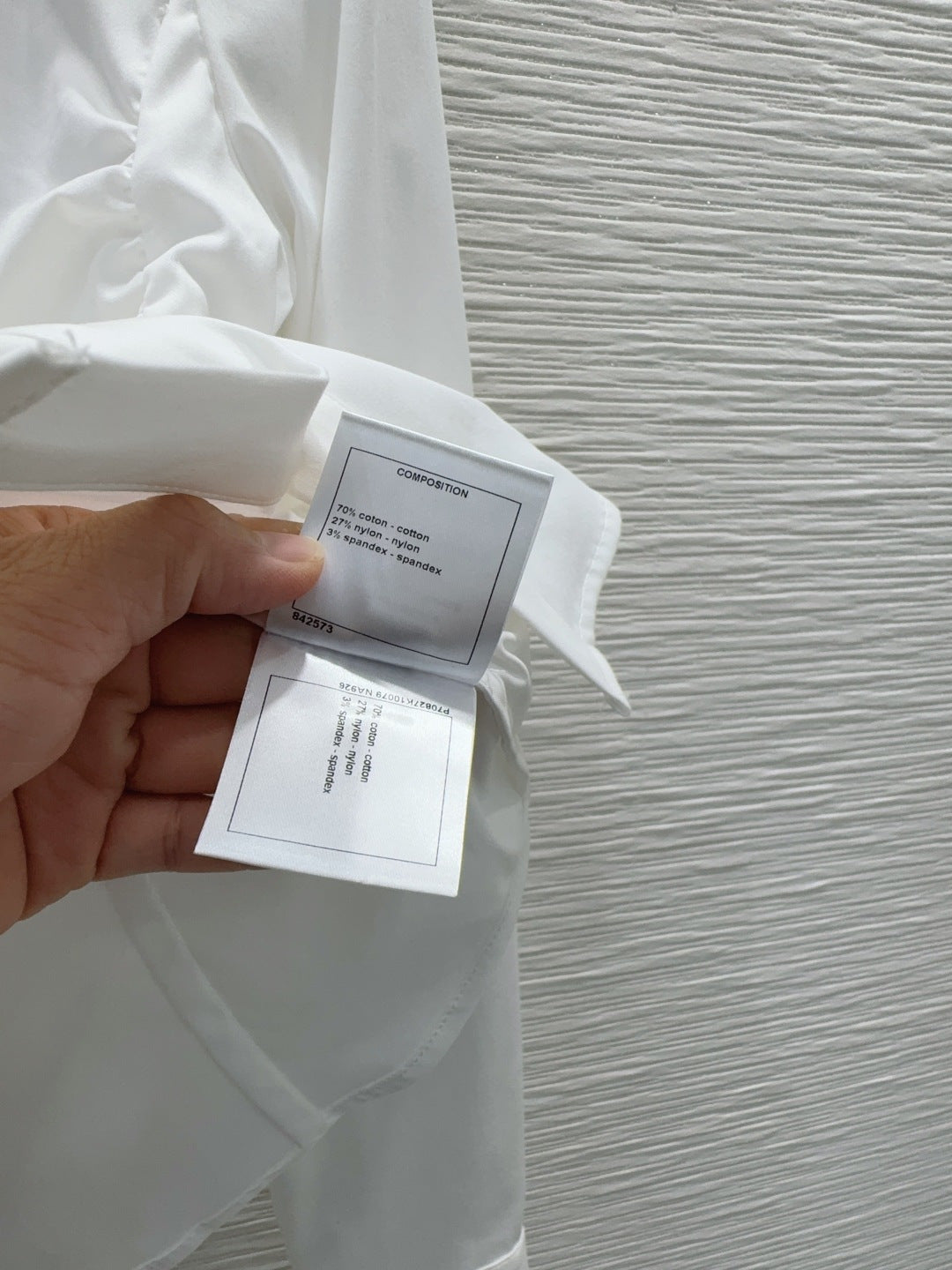 26FW New White Long-Sleeve Shirt