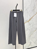 26FW Straight-Leg Wide-Leg Trousers with New Logo Hardware 🖤